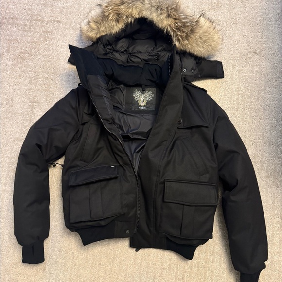 BNWOT Nobis Cartel Bomber Down Jacket - Size M mens - Picture 3 of 15